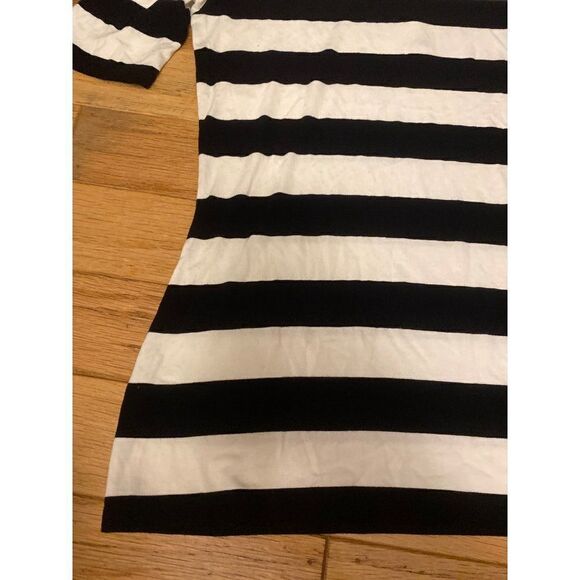 White House Black Market, women's striped boat neck short sleeve top size small - Picture 4 of 9